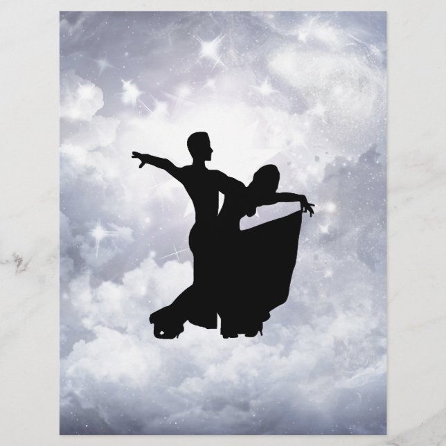 Lovers dancing in romance (Front)