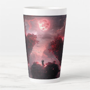 Lovers Entwined Latte Mug