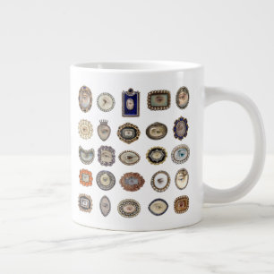 Lover's Eyes, d'inspiration victorienne, tasse de 