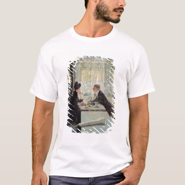 Lovers in a Cafe T-Shirt (Front)