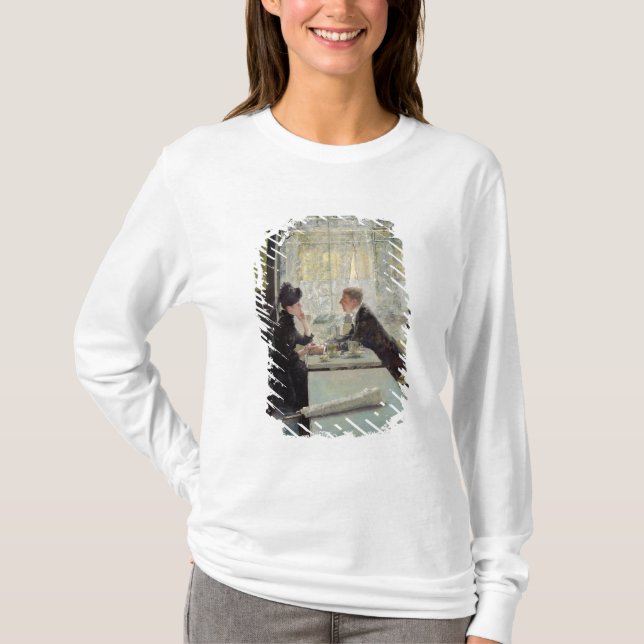 Lovers in a Cafe T-Shirt (Front)