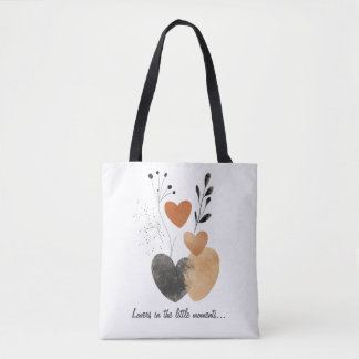 Lovers in the little moments -  Boho love Tote bag
