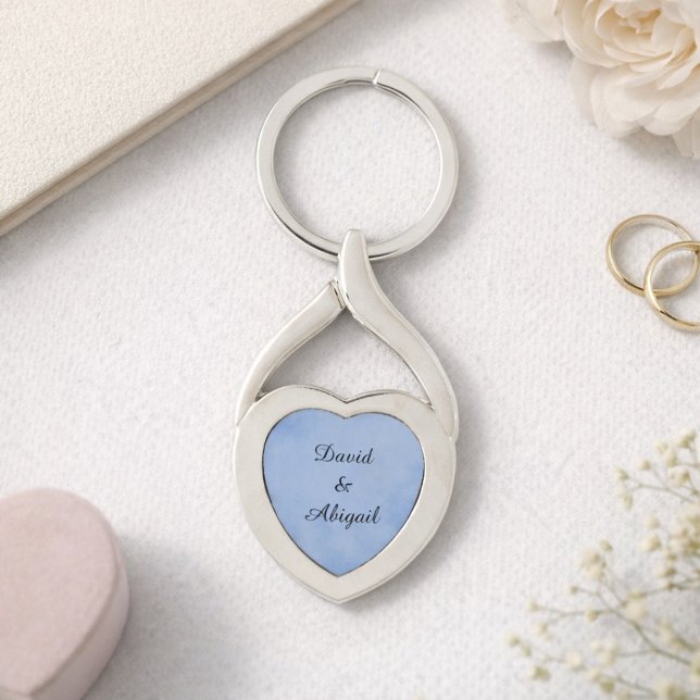 Lovers Indigo Blue Parchment Keychain (Creator Uploaded)