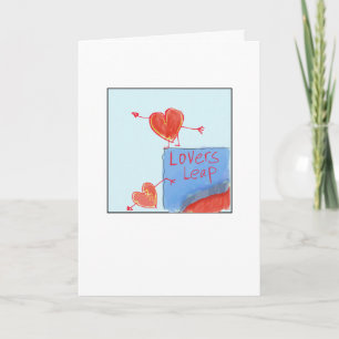 Lovers' Leap Greeting Card