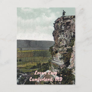 Lovers Leap Vintage Postcard