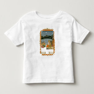 Lovers on a terrace by a moonlit lake, from the Sm Toddler T-shirt