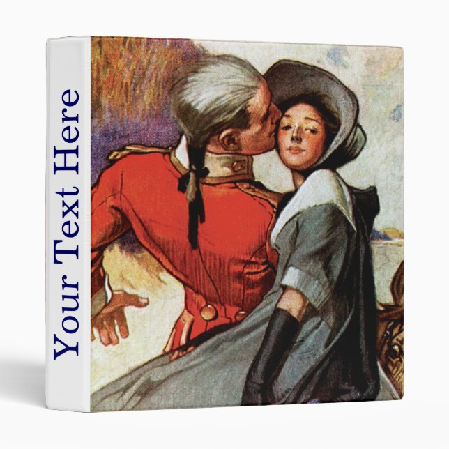 Lovers on Horseback Binder (Front/Spine)
