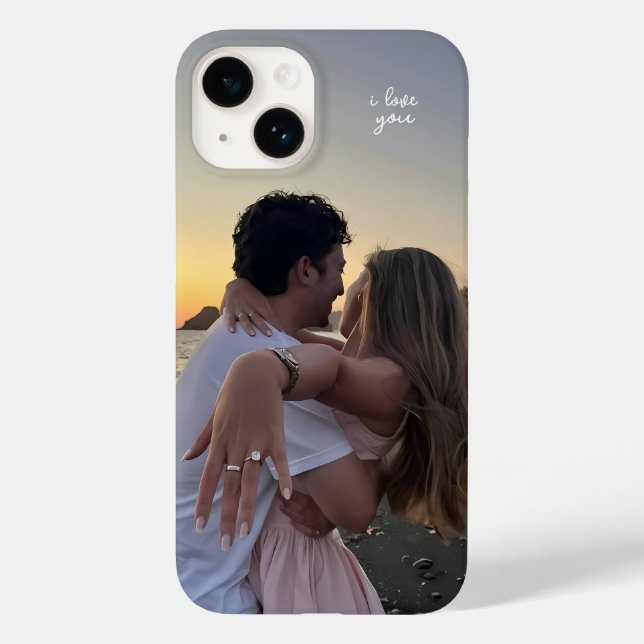 lovers Personalized iPhone Case (Back)