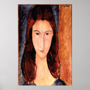 Lover's Portrait by Amedeo Modigliani 1919 Poster