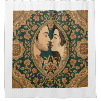 Lovers – Romantic Persian Inspired Couple Art