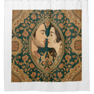 Lovers – Romantic Persian Inspired Couple Art