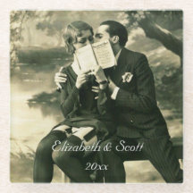 Lovers Secrets Sexy Vintage Pin-Up Couple Wedding