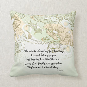 Lovers Throw Pillow