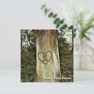 Lovers' Tree Card