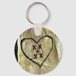 Lovers' Tree Keychain