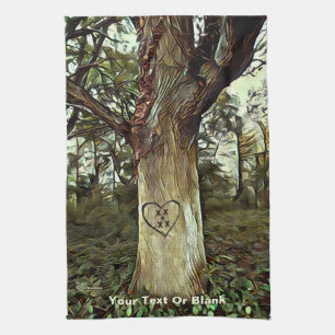 Lovers' Tree Kitchen Towel