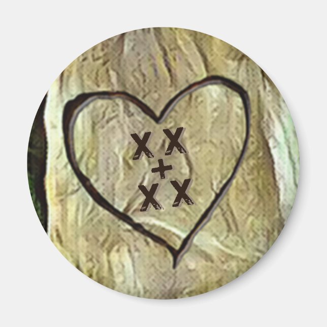 Lovers' Tree Magnet (Front)