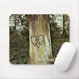 Lovers' Tree Mouse Pad