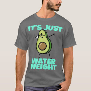 Loves Basket And Avocado Lovers Cute And Funny Awe T-Shirt