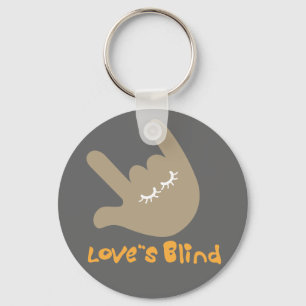 Love's Blind Keychain
