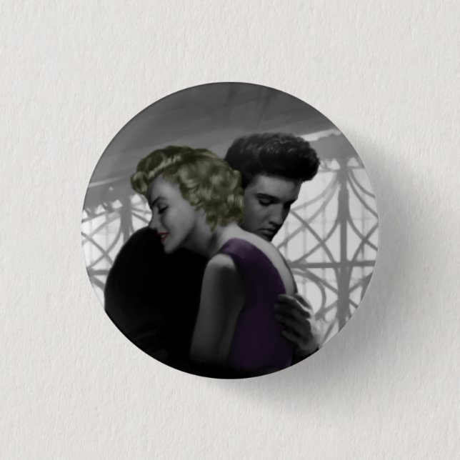 Love's Departure 2 1 Inch Round Button (Front)