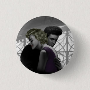 Love's Departure 2 1 Inch Round Button