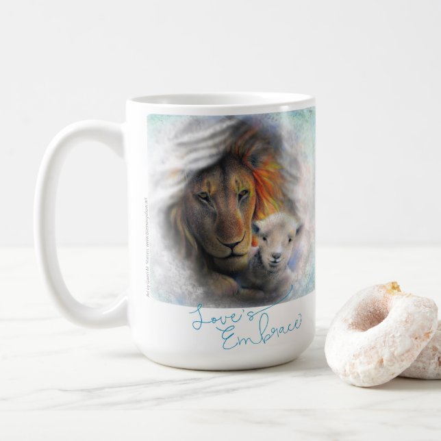 "Love's Embrace" Mug (With Donut)