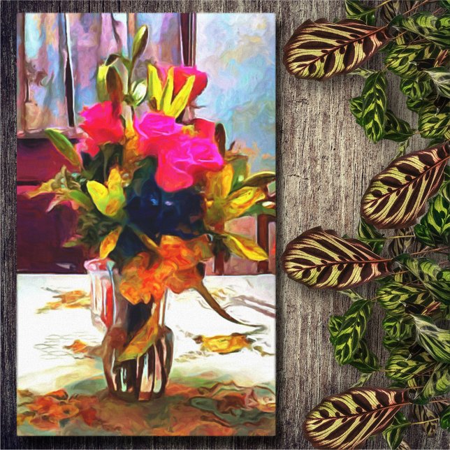 Love's Flowers PM0001 Canvas Print (Creator Uploaded)