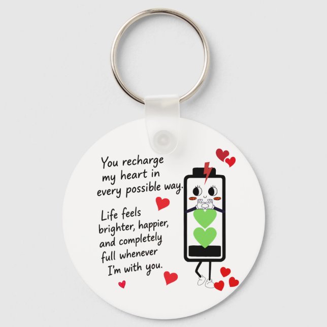 Loves Keychain (Front)