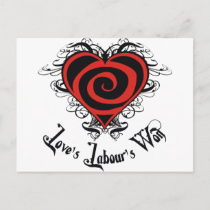 Love's Labour's Won Postcard
