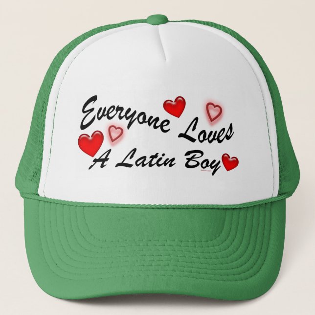 Loves Latin Boy Hat (Front)