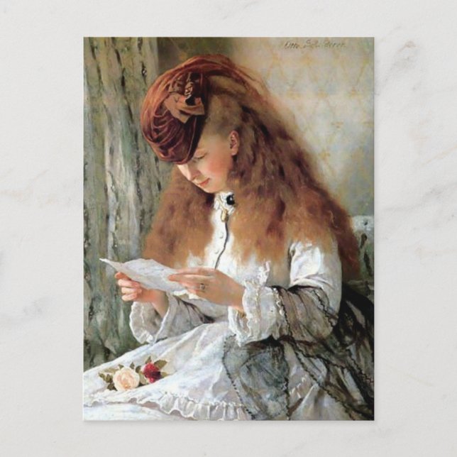 Loves Me - Loves Me Not Postcard (Front)