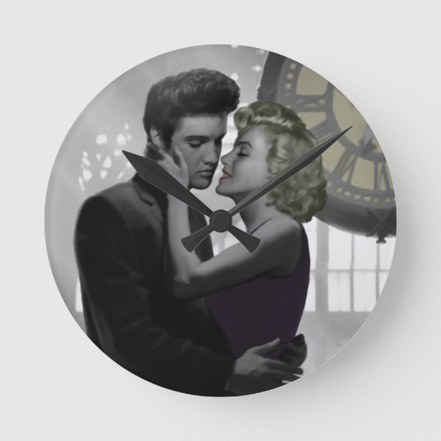 Love's Return Round Clock (Front)