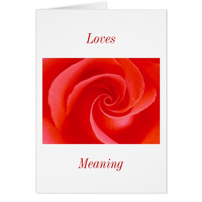 Loves Signification (Devant)