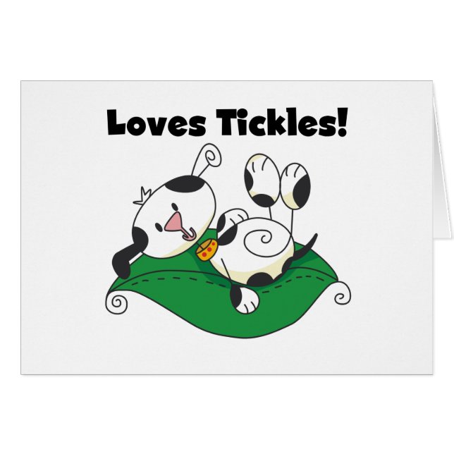 Loves Tickles T-shirts and Gifts (Front Horizontal)