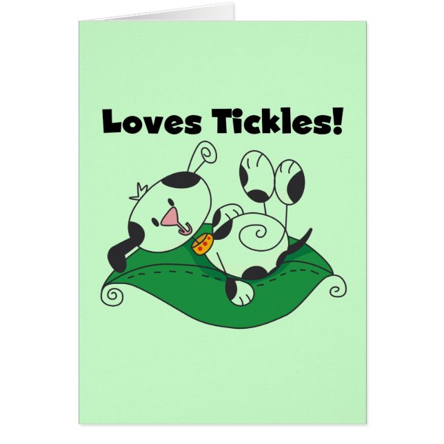 Loves Tickles T-shirts and Gifts (Front)