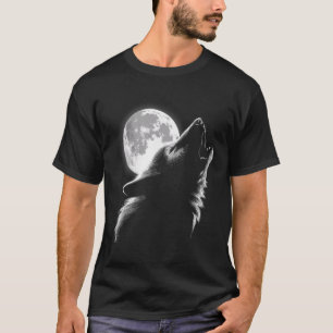 Loves Wolves wolf moon 3 T-Shirt
