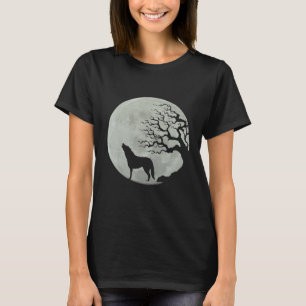 Loves Wolves wolf moon 4 T-Shirt