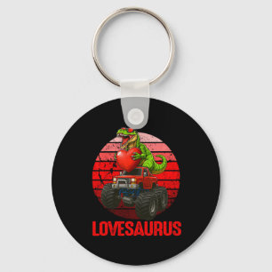 Lovesaurus Dinosaur Monster Truck Valentine Toddle Keychain