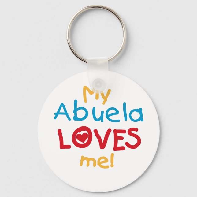 LOVESMEabuela Keychain (Front)