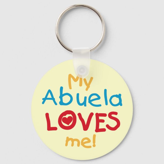 LOVESMEabuela Keychain (Front)