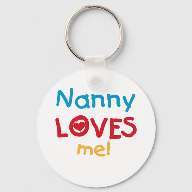 LOVESMEnanny Keychain (Front)