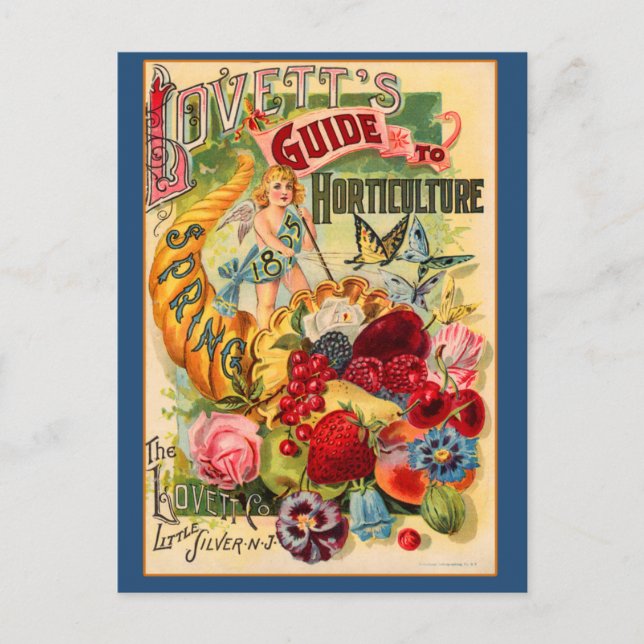 Lovetts Guide de l'horticulture Art sur cartes (Devant)