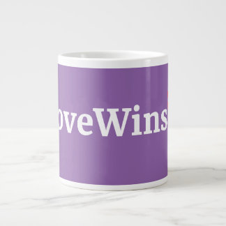 LoveWins Jumbo Coffee Mug