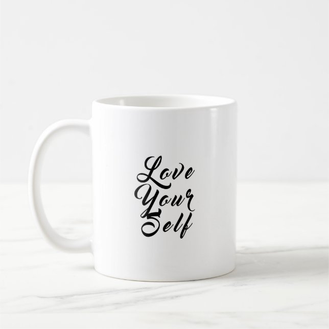 LoveYourSelf Coffee Mug (Left)