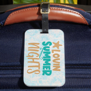 Lovin Summer Nights: Embracing Warm Evenings Magic Luggage Tag