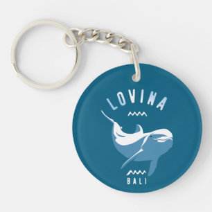 Lovina Bali - Swimming With Dolphins Keychain