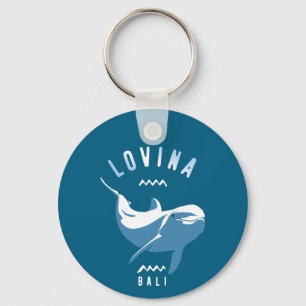 Lovina Bali - Swimming With Dolphins Keychain