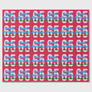 Loving 65th Birthday Wrapping Paper