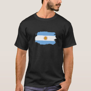 Loving Argentina Flag Patriotic Argentine Sports S T-Shirt